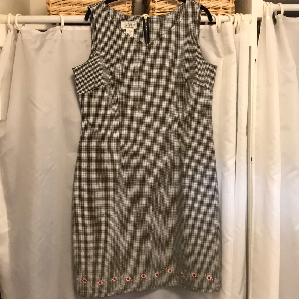 Women’s gingham dress